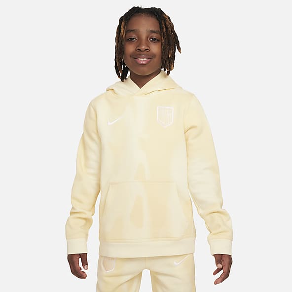 Kids White Hoodies Pullovers. Nike